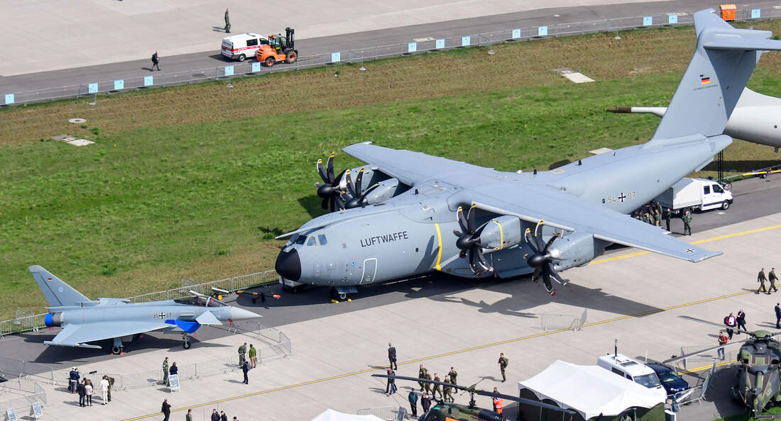 Die Luftwaffe wird wieder einer der größten Aussteller auf der ILA im Juni in Schönefeld.