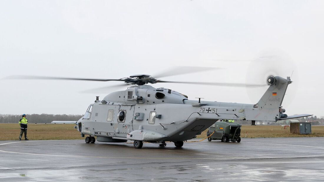 Die Marineflieger in Nordholz haben im Januar 2023 ihren letzten NH90 Sea Lion erhalten. 