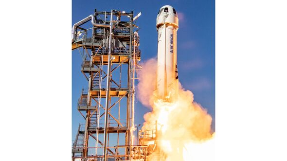 Die Rakete hob am Morgen des 2. Mai von dem Startgelände in Texas ab.