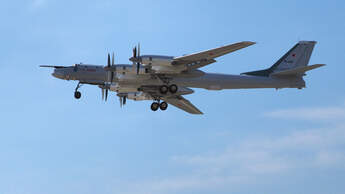 Die Tupolew Tu95MS der russischen Luft- und Weltraumkräfte werden auf den MSM-Standard modernisiert. 