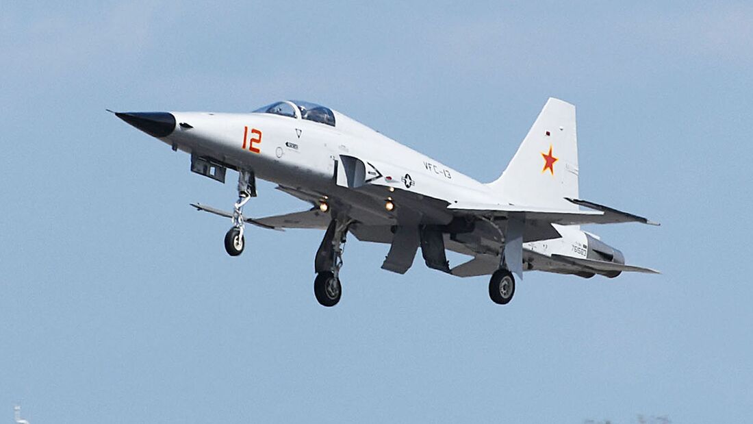 Die US Navy modernisiert F-5Ns für die Rolle als Feinddarsteller.