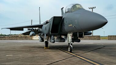 Die USAF hat getestet, wie eine Boeing F-15E fünf JASSM tragen kann.