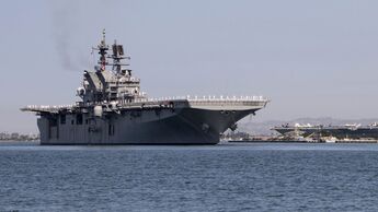 Die USS "Tripoli" (LHA 7) traf am 18. September 2020 in ihrem Heimathafen San Diego ein.