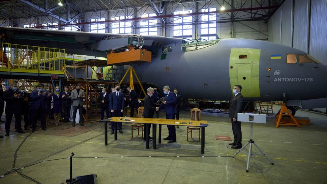 Die Ukraine hat einen Vertrag über drei An-178 für die Streitkräfte unterzeichnet. 