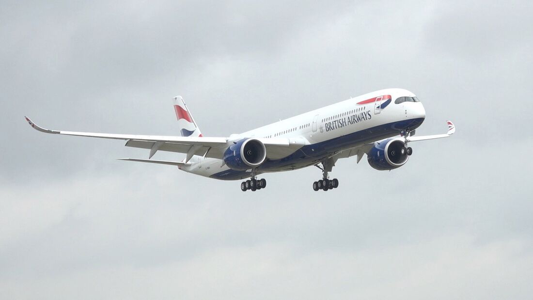 Die erste A350-1000 für British Airways wurde Ende Juli 2019 geliefert.