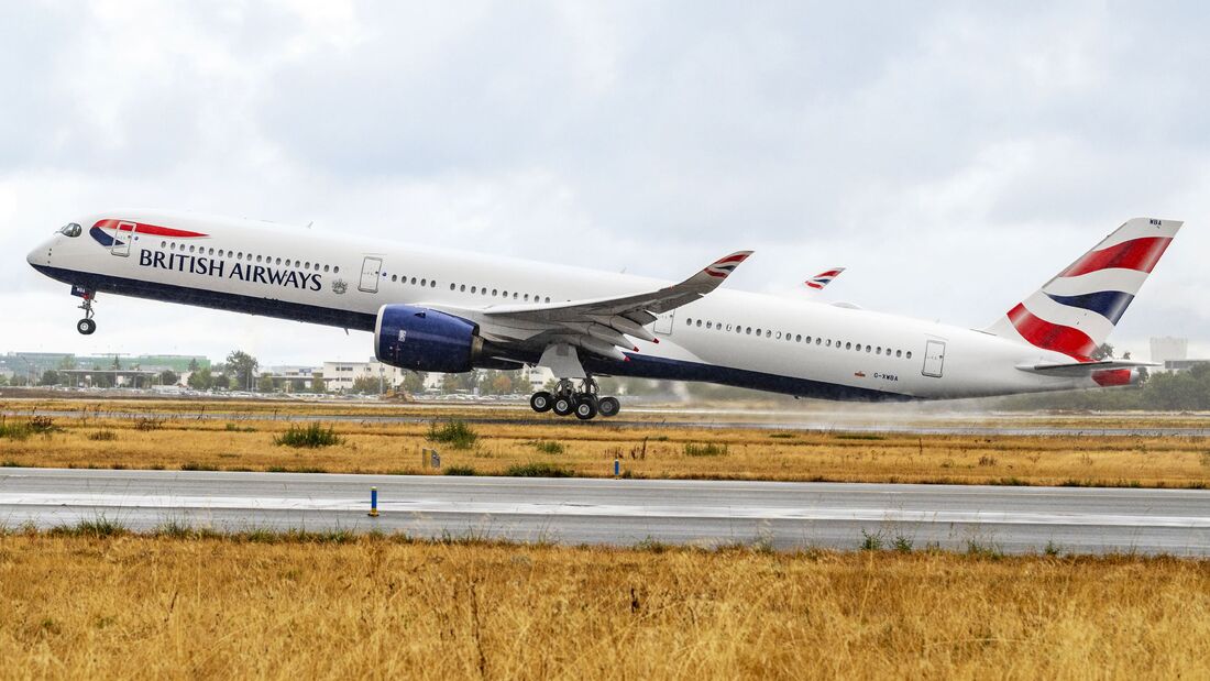 Die erste A350-1000 für British Airways wurde Ende Juli 2019 geliefert.