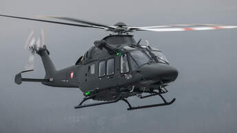 Die erste Leonardo AW169 für das österreichische Bundesheer.