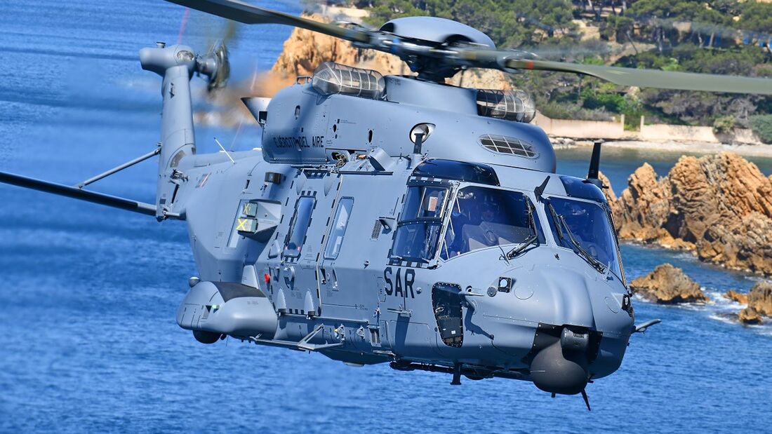 Die spanischen Luftstreitkräfte nutzen ihre NH90 für den SAR-Dienst und CSAR-Einsätze.