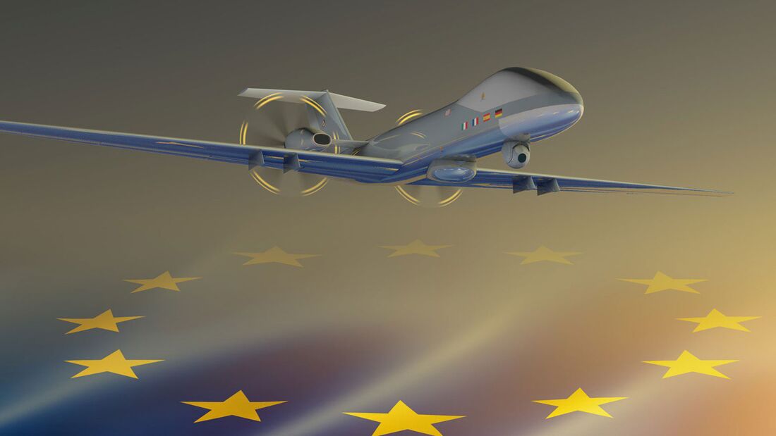Die unter Führung von Airbus zu entwickelnde Eurodrohne (EuroMALE RPAS) wird voraussichtlich ab 2029 geliefert. 