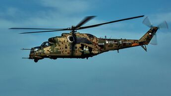 Die verbesserte Mi-35P geht bei Rostvertol in Serie.