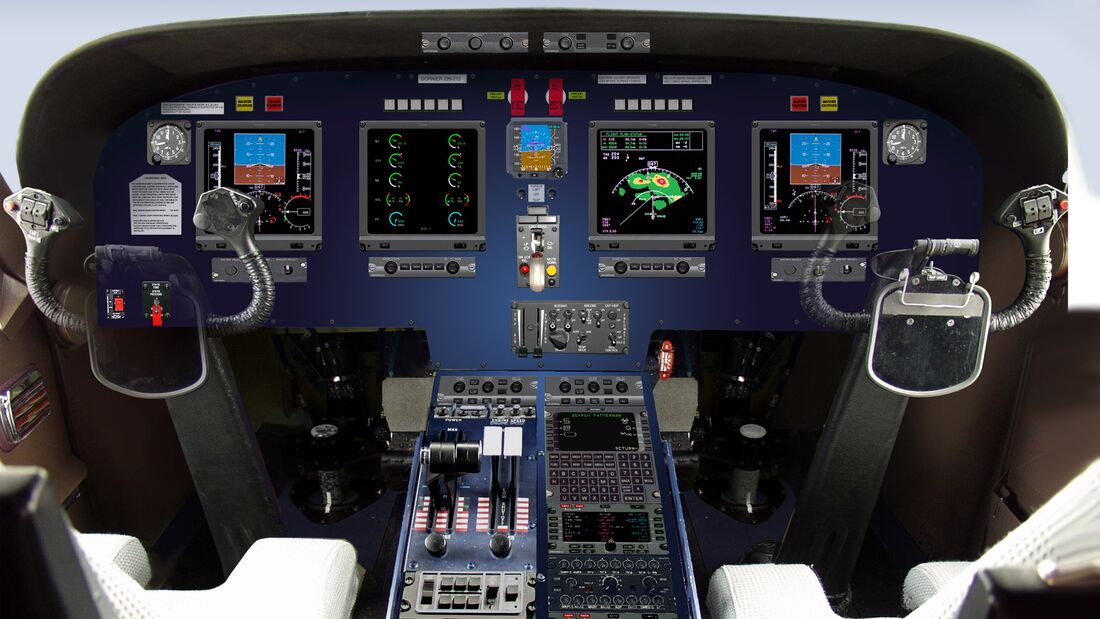 Dornier Do 228NG Cockpit.