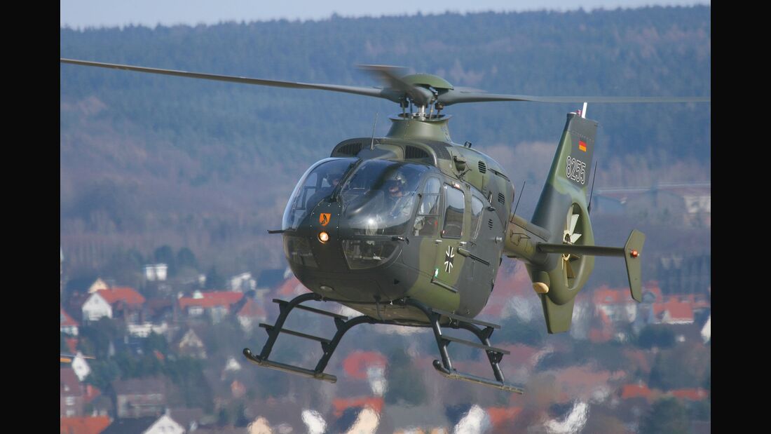 EC 135 der Heeresflieger in Bückeburg.