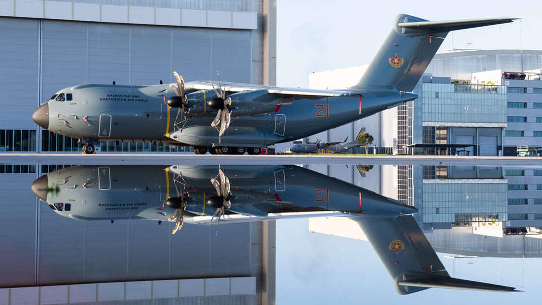Erster Airbus A400M für Kasachstan