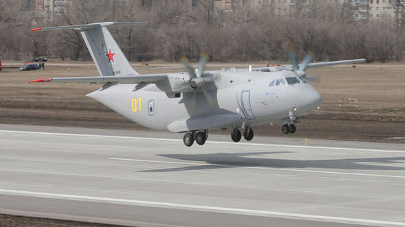 Erster Prototyp der Iljuschin Il-112W.