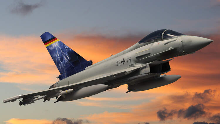 Eurofighter EK der Luftwaffe.