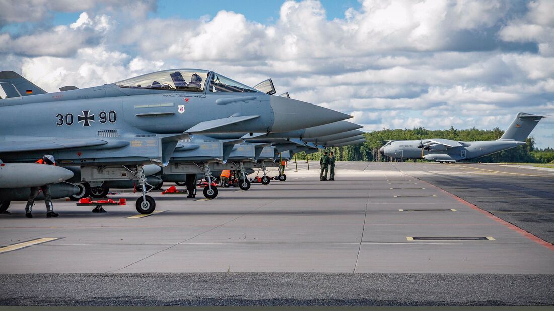 Luftwaffe wieder in Ämari für Baltic Air Policing FLUG REVUE