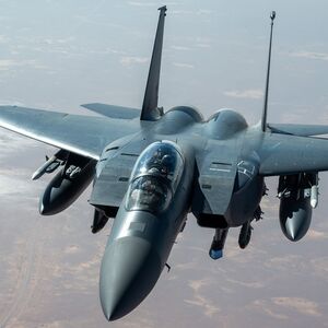 USAF-Unterstützung bei der Verteidigung Israels: F-15E Strike Eagle schießen 70 iranische Drohnen ab