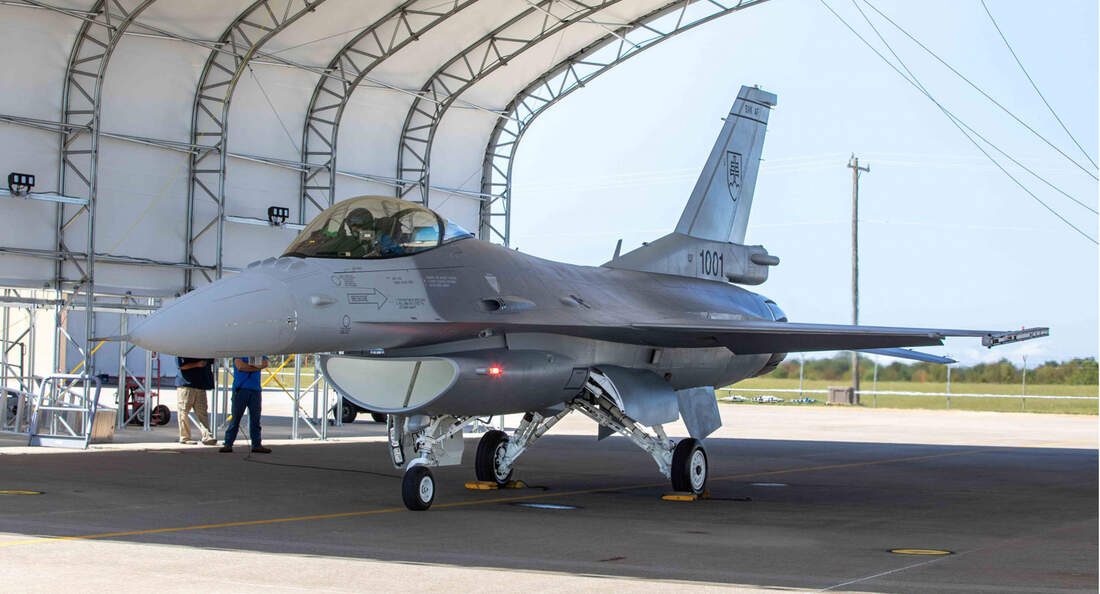 F-16 Slowakei Startvorbereitung
