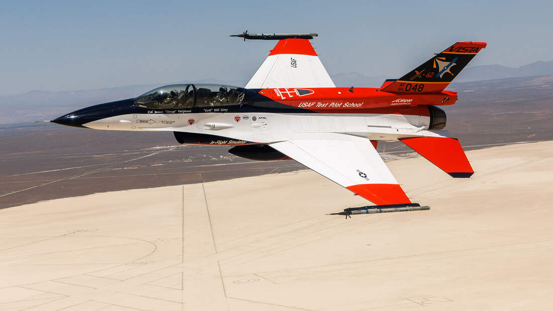 F-16 VISTA X-62 im Flug