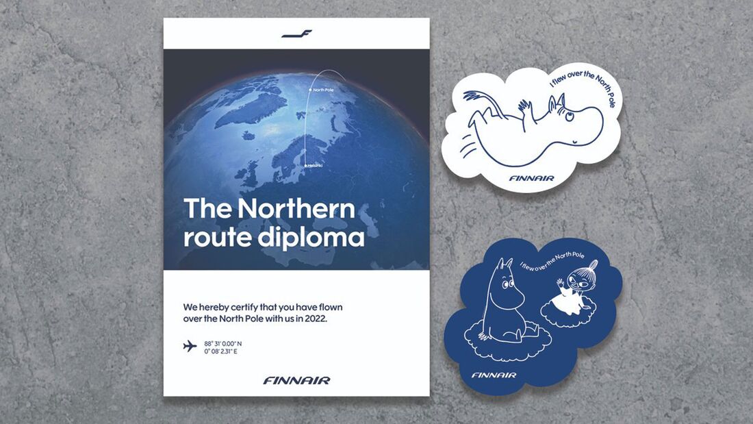 Finnair fliegt wegen der russischen Lufraumsperrung nun wieder teils über den Norpol nach Asien.