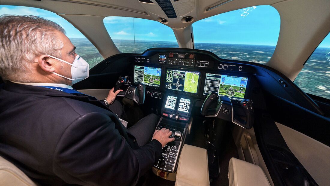 FlightSafety bietet nun HondaJet-Simulatortraining in Farnborough.