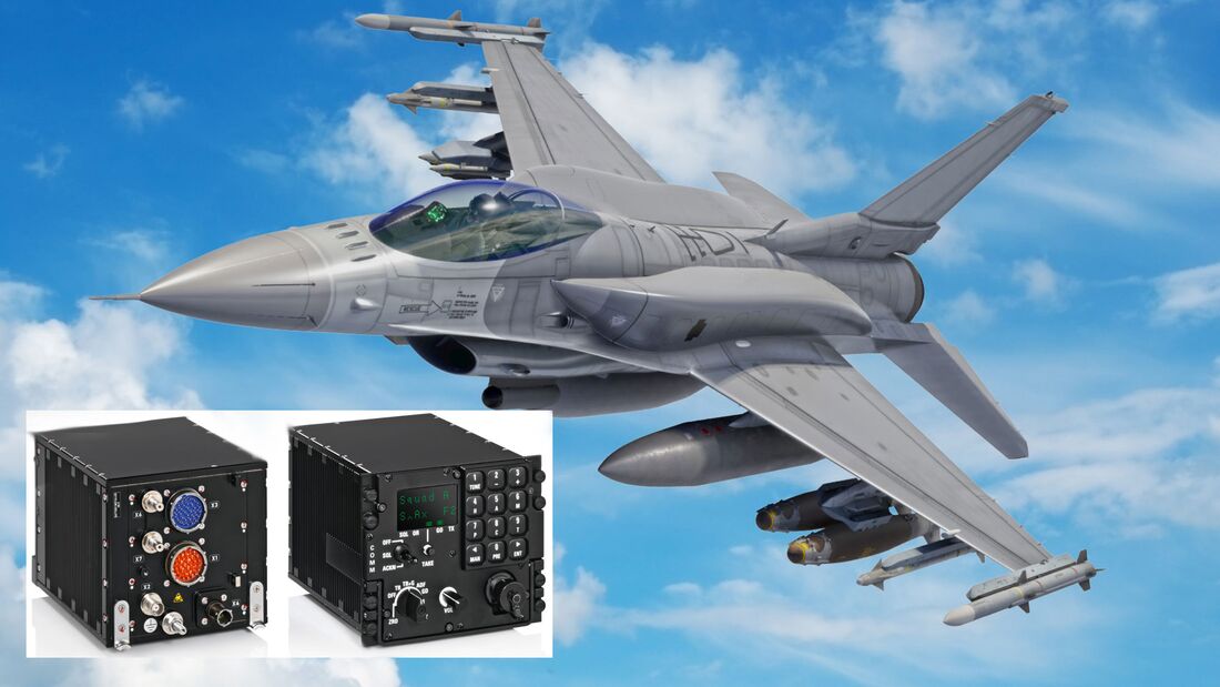 Funkgeräte von Rohde & Schwarz werden in Lockheed Martin F-16 Block 70 der Sowakei verbaut. 