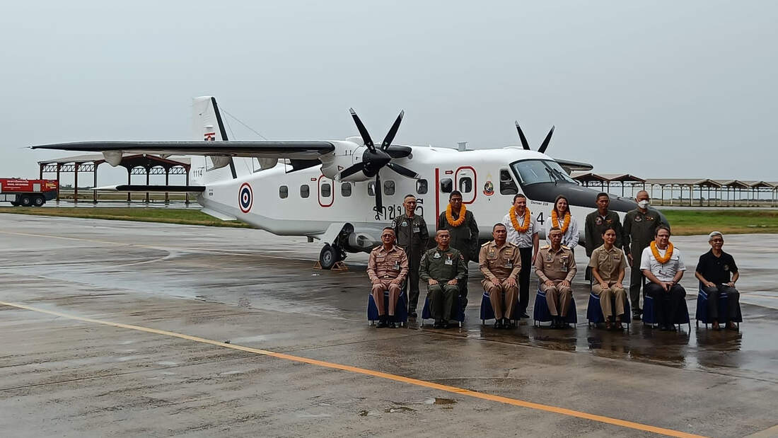 General Atomics AeroTec Systems modernisiert zwei Dornier 228 für die Royal Thai Navy.