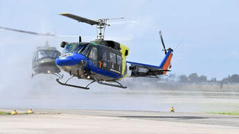 HH-212 Huey letzte Landung