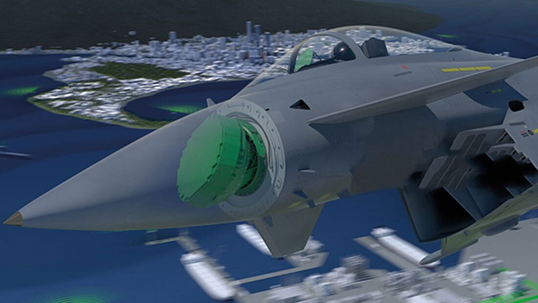 Hensoldt AESA-Radar für den Eurofighter.