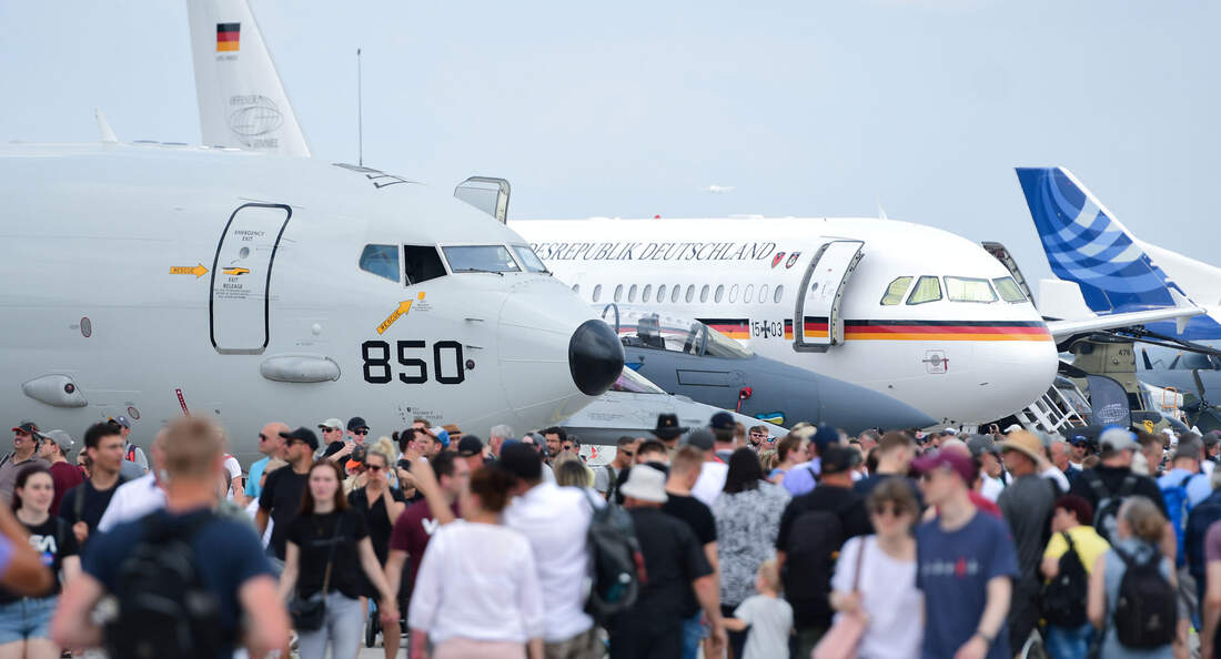 ILA 2022 in Berlin am Flughafen Schönefeld.