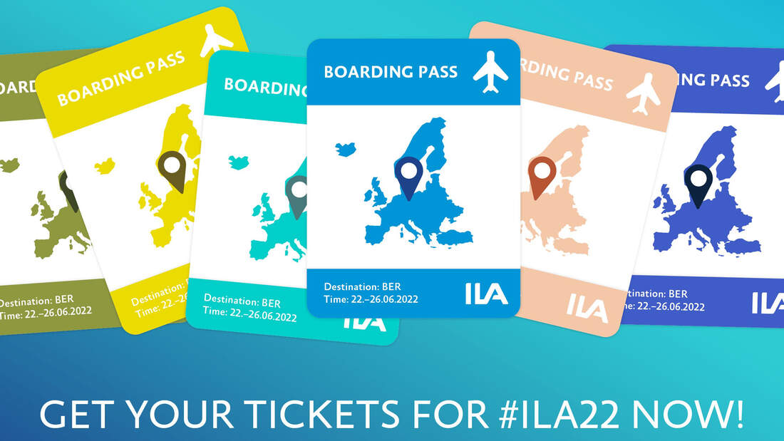 ILA Berlin 2022 Ticketverkauf.