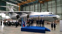 Iljuschin Il-76MD-90A erste Lieferung im April 2019 in Uljanowsk