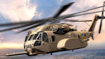 Israel hat die CH-53K von Sikorsky al Ersatz für seine alten CH-53D gewählt.
