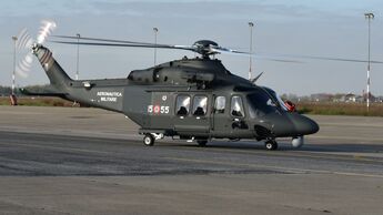 Italiens Luftstreitkräfte haben die erste HH-139B (Militärvariante der AW139) von Leonardo erhalten.