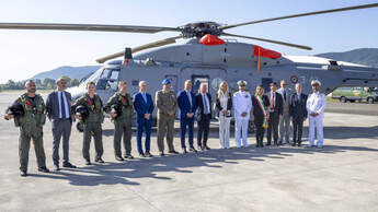 Italiens Marine hat ihren letzten von 56 NH90 von Leonardo übernommen. 