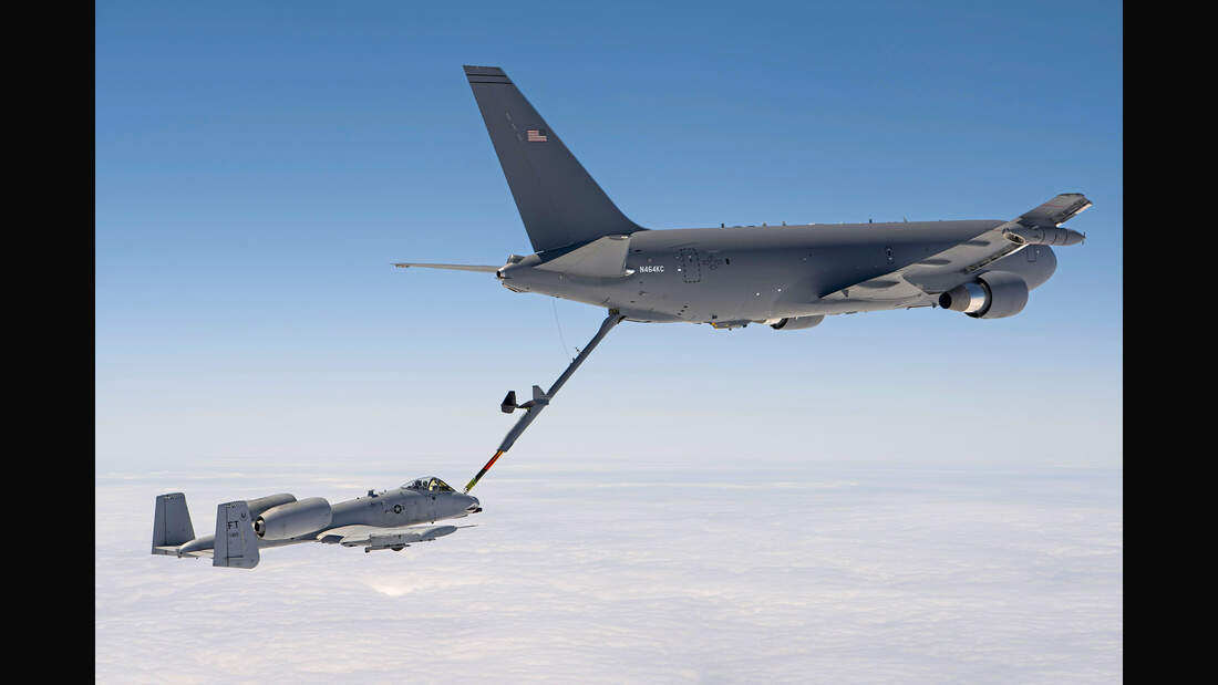 KC-46 refuels A-10