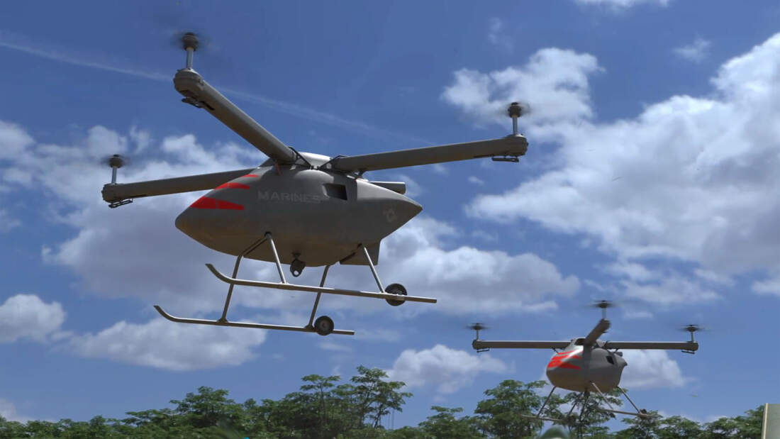 Kaman entwickelt das Transport-UAV Kargo, das für die US Marines interessant sein könnte. 