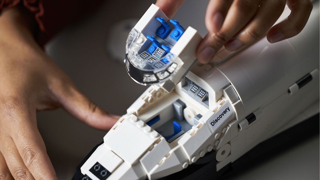 LEGO hat ein neues Space-Shuttle-Modell auf den Markt gebracht.