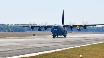 Lockheed Martin AC-130J Ghostrider des Air Force Special Operations Command.