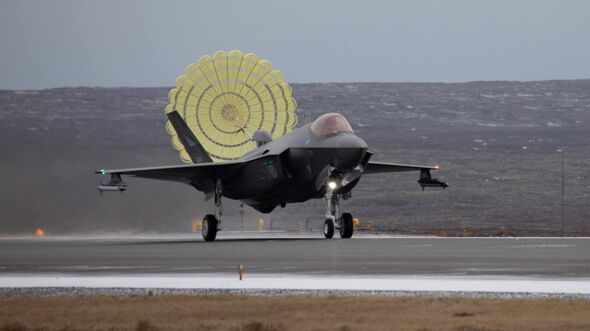 Lockheed Martin F-35A der norwegischen Luftstreitkräfte in Island.