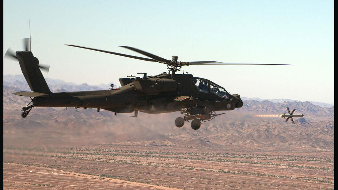 Lockheed Martin hat Tests mit der Spike-Lenkwaffe am Apache E der Version V6 durchgeführt.