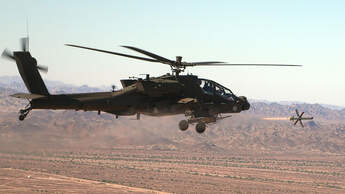 Lockheed Martin hat Tests mit der Spike-Lenkwaffe am Apache E der Version V6 durchgeführt.