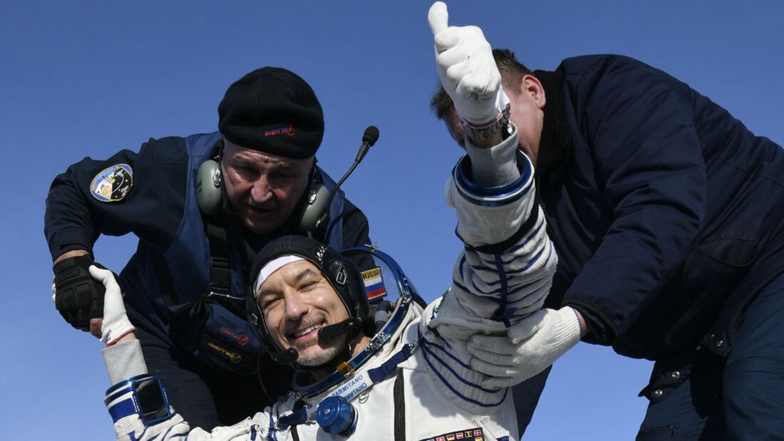 Luca Parmitano ist am 6. Februar 2020 von der ISS zur Erde zurückgekehrt.
