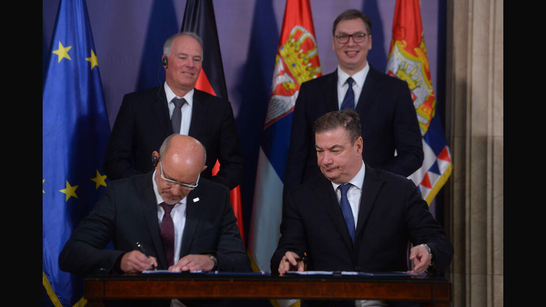 MTU Aero Engines AG und die Regierung der Republik Serbien haben im Mai 2019 eine Absichtserklärung über den Aufbau eines neuen Triebwerks-Reparaturwerks unterzeichnet.