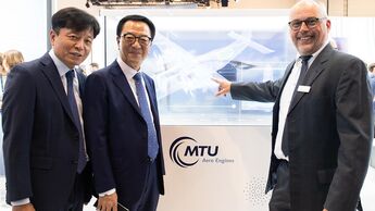 MTU Aero Engines hat heute auf der ILA Berlin eine Partnerschaft mit VINATech Co. Ltd. bekannt gegegben