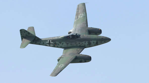 Messerschmitt Me 262 auf der Hahnweide 2019.