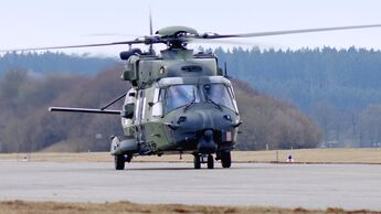 NH90 der Heeresflieger bei RUAG in Oberpfaffenhofen.