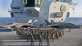 Nach einer Übungsfahrt im September 2021 wurde der Flugzeugträger HMS Prince of Wals für einsatzbereit erklärt. 