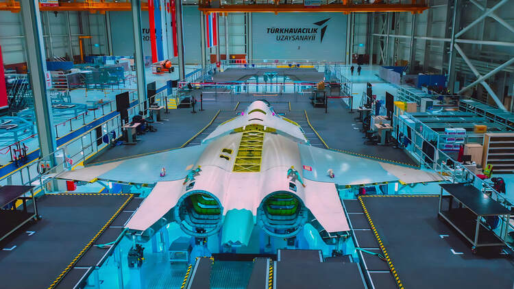 Nationaler Kampfjet MMU oder TF-X für die Türkei.