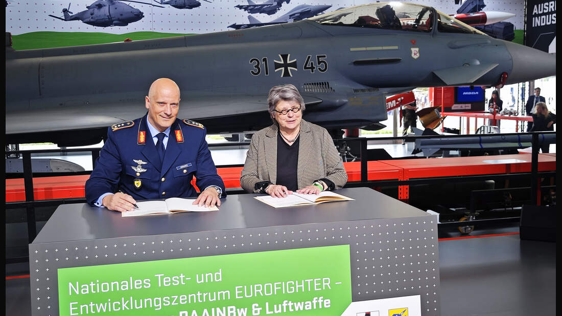 Nationales Test und Entwicklungszentrum Eurofighter ab 2025 FLUG REVUE